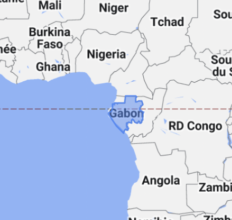 Région : gabon